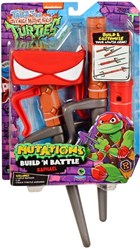 Playmates jouet TMNT Mutation Build n Battle armes de Raphael