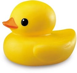 Tolo Baby Canard en caoutchouc violet - 12 cm
