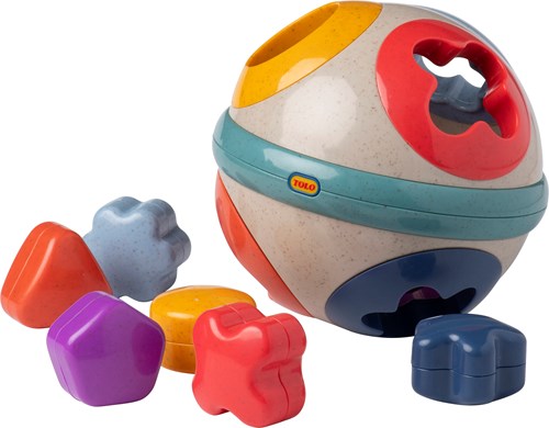 Tolo Bio balle trieuse de formes jouet durable pour tout-petits