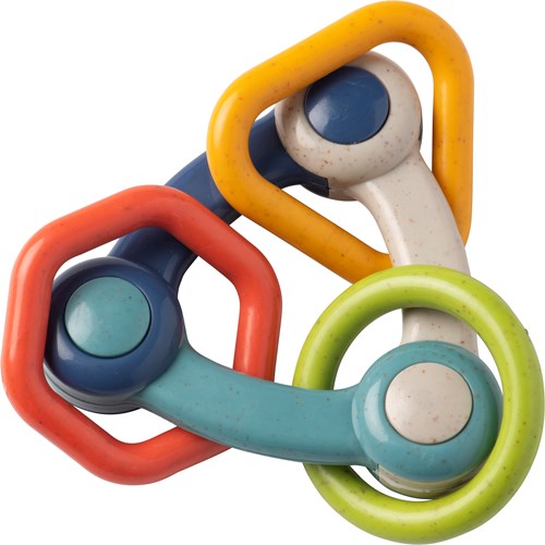 Tolo Bio hochet bébé triangle - jouet durable en bioplastique