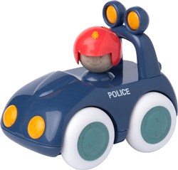 Tolo Bio voiture de police jouet - voiture bébé durable dès 12 mois