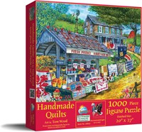 SunsOut puzzle Handmade Quilts 1000 pièces Tom Wood casse-tête-2