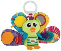 Tomy jouet bébé paon Jacques sensoriel peluche avec miroir