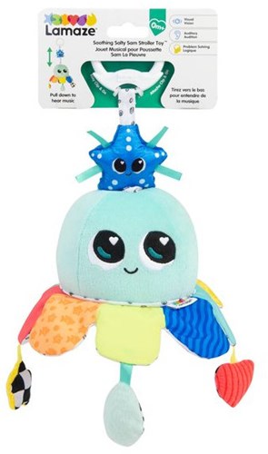 Lamaze peluche Salty Sam poussette jouet sensoriel bébé