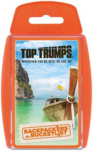 Winning Moves jeu de cartes Top Trumps Back Packers éducatif multicolore