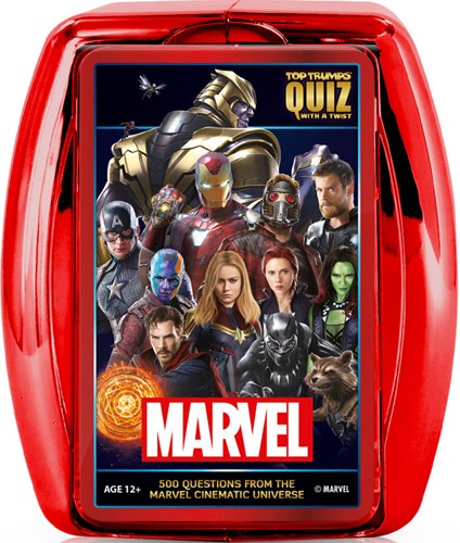 Marvel jeu quiz Top Trumps Marvel Cinematic Universe jeu de cartes