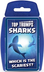 Winning Moves jeu de cartes Top Trumps requins jeu éducatif