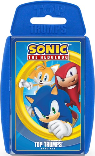 Winning Moves jeu de cartes Sonic - Top Trumps - Anglais - Cartes à jouer