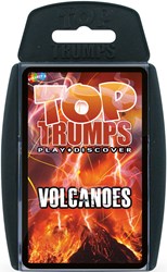 Winning Moves jeu de cartes éducatif Top Trumps Volcans multicolore