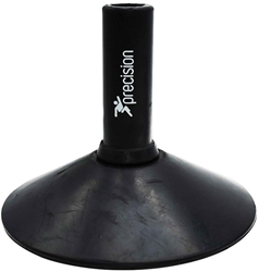 Precision base en caoutchouc poteau sportif - robuste - noir - 32mm