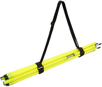 Precision sangle de transport pour piquets de délimitation - noir - nylon - 12 pièces