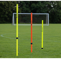 Precision poteaux d'entraînement réglables - lot de 12 - accessoire sportif