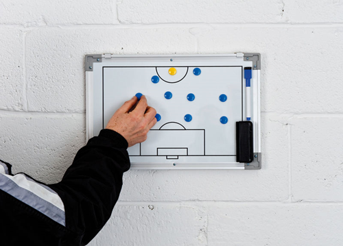 Double Face Tableau Tactique de Football - 30x45cm