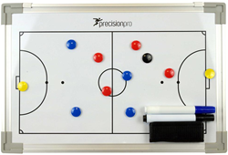 Precision Tableau tactique futsal - tableau magnétique 45x30cm blanc
