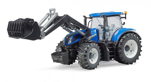 Bruder Tractor New Holland T7.315 met voorlader