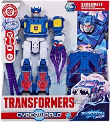 Hasbro figurine Transformers CYBERWORLD Energon Surge Soundwave 22cm