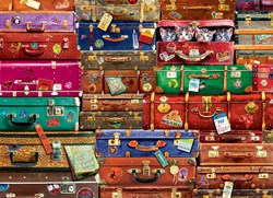 Eurographics puzzle valises de voyage - puzzle 1000 pièces carton