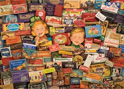 Gibsons puzzle Treats That Built Britain 1000 pièces plaisir de puzzle