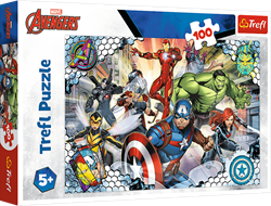 Trefl puzzle Avengers 100 pièces - Puzzle enfant Disney Marvel