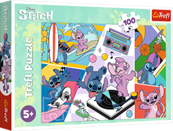 Trefl puzzle Lilo&Stitch memories - Puzzle Disney 100 pièces