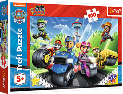 Trefl puzzle - Paw Patrol moto - 100 pièces - puzzle enfant