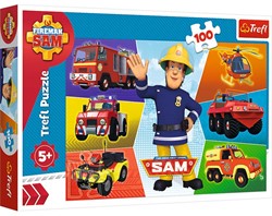 Trefl Trefl 100 - Sam's vehicles / Prism A&D Fireman Sam