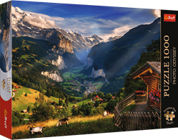 Trefl puzzle Photo Odyssey Lauterbrunnen Suisse 1000 pièces