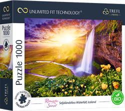 Trefl puzzle 1000 pièces - Cascade de Seljalandsfoss Islande FSC Mix