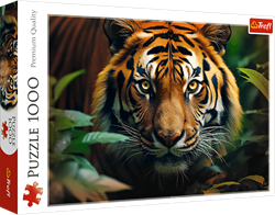 Trefl puzzle Wild Tiger - 1000 pièces puzzle animaux