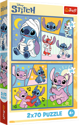 Trefl puzzle Disney Lilo&Stitch - 2x70 pièces FSC Mix