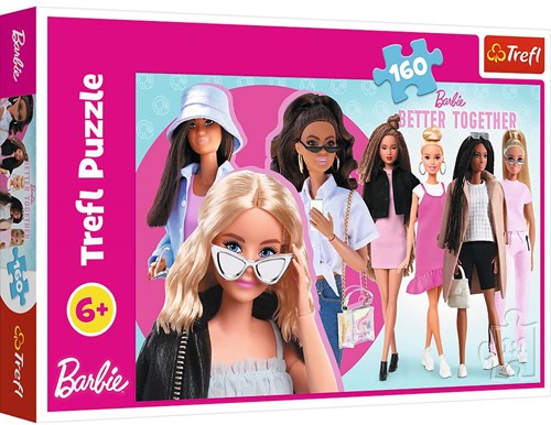 Trefl puzzle Barbie 160 pièces - puzzle coloré pour enfants