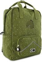 Trixie sac à dos - grand sac à dos enfant Mr. Dino - déperlant - vert