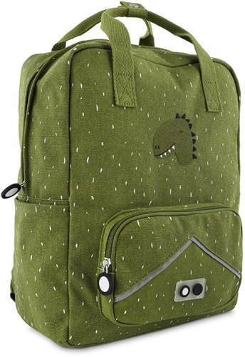 Trixie sac à dos - grand sac à dos enfant Mr. Dino - déperlant - vert