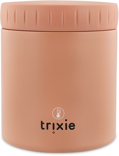 Trixie boîte alimentaire isotherme pour enfants - 350ml - Mrs. Cat - Rose - Acier inoxydable