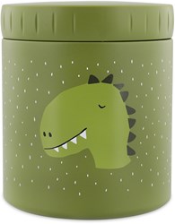 Trixie pot à lunch isotherme 500 ml - Mr. Dino - thermos enfant inox vert