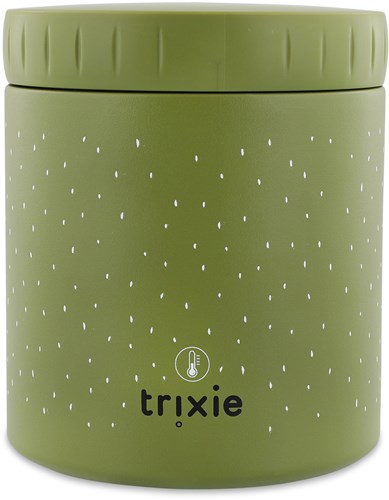 Trixie pot à lunch isotherme 500 ml - Mr. Dino - thermos enfant inox vert-2