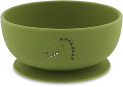 Trixie Siliconen Kom met Zuignap - Mr. Dino