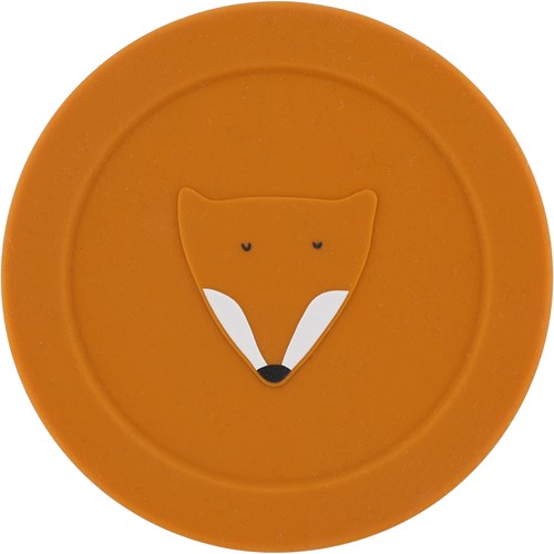 Trixie boîte à goûter enfants - silicone Mr. Fox - boîte à fruits école - lave-vaisselle-3