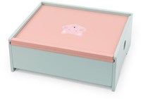 Trixie coiffeuse en bois - jouet éducatif - table de maquillage en bois - jeu d'imitation-2