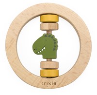 Trixie hochet en bois jouet bébé - Mr. Dino - Bois FSC
