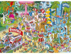 Gibsons puzzle Trouble in Paradise 1000 pièces - carton écologique