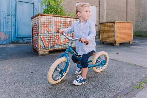 Trybike loopfiets Steel grijs - tweewieler