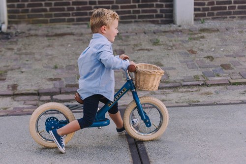 Trybike loopfiets Steel wit - tweewieler