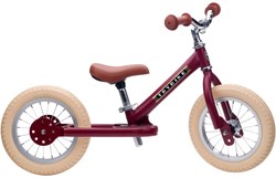 Trybike draisienne Steel vintage rouge - vélo d'équilibre enfant