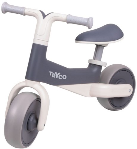 Tryco draisienne Bobbie grise - vélo d'équilibre pour tout-petits et enfants