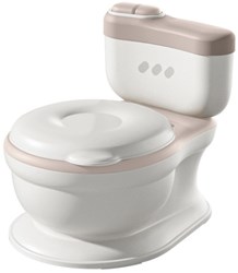 Tryco pot de chambre musical couleur sable - toilette enfant avec son et rangement