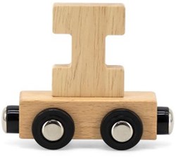 Tryco wagon lettre en bois I - jouet magnétique pour enfants