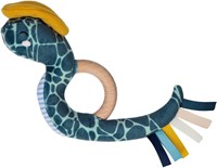 Tryco anneau de dentition en bois hochet serpent Steve - jouet bébé