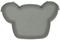 Tryco assiette enfant silicone Koala gris - solide et passe au lave-vaisselle-2