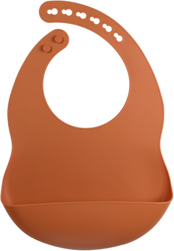 Tryco bavoir en silicone Sienna avec récupérateur et fermeture réglable